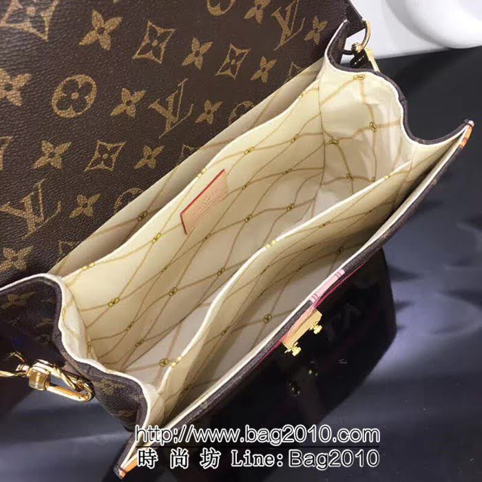 路易威登LV頂級原單 M43628 Pochette Metis手袋LV掛鎖絲印圖案 YDH1614